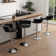 Ginko Swivel Upholstered Adjustable Height Counter Stool with Metal Frame