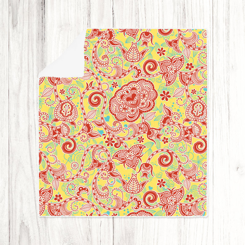 Throw Blanket, 51" W x 60" L