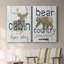 Cabine Happy Place - Toile tendue avec châssis de qualité supérieure - Prêt à être accroché-777177238