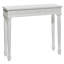 Wood Intricately Carved Scroll Console Table-207855391