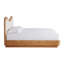 Riviera Upholstered Queen Scalloped Bed
