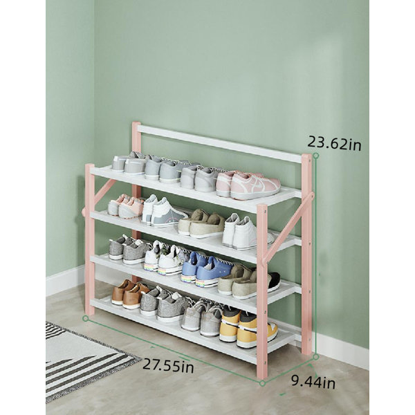 Rebrilliant 16 Pair Shoe Rack - Wayfair Canada