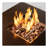 28IN Square fire pit table Propane Fire Table with Stainless steel lid