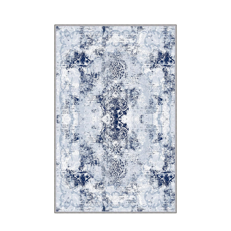 Elegant Hall Carpet, 31.5 x 78.7 inches | 100% Polyester, 0.4 inch Pile Height | Antibacterial, Non-Slip PVC Felt Dot Underside | Machine Washable, Durable Woven Design | Perfect for Entryways & Living Spaces