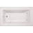 Angel 72'' x 42'' Acrylic Bathtub-9227497-88749290