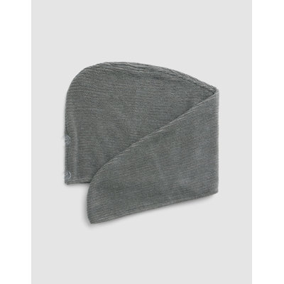 Ribbed Terry Hair Towels