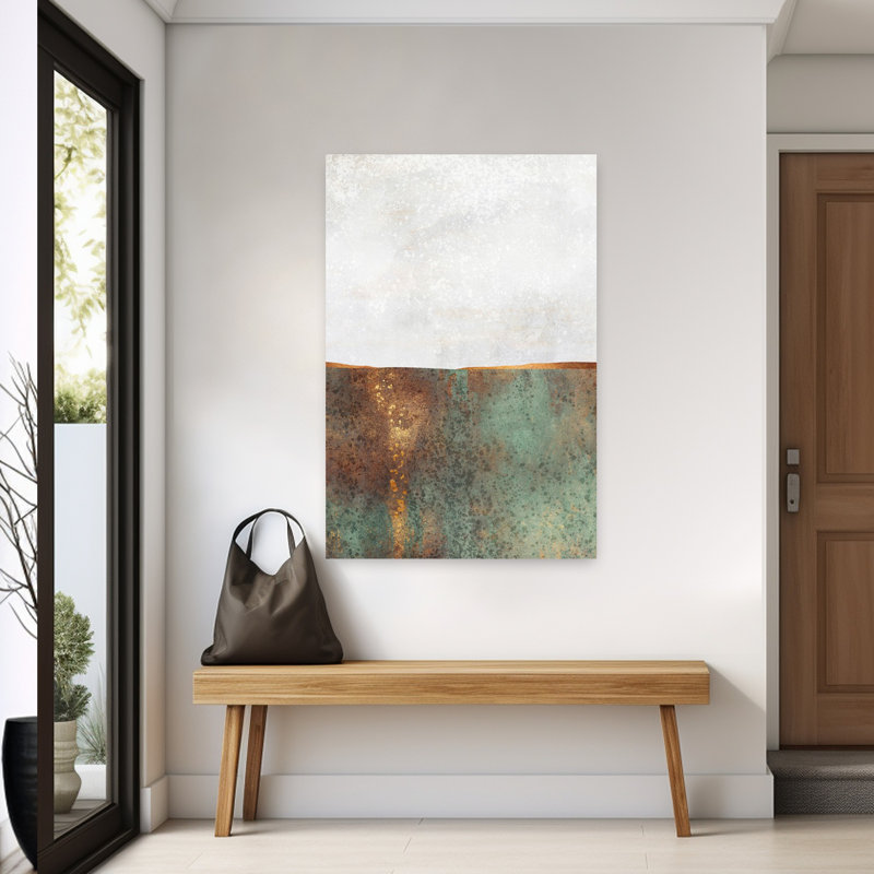 Art contemporain contemporain abstrait, H 60 po x l 40 po