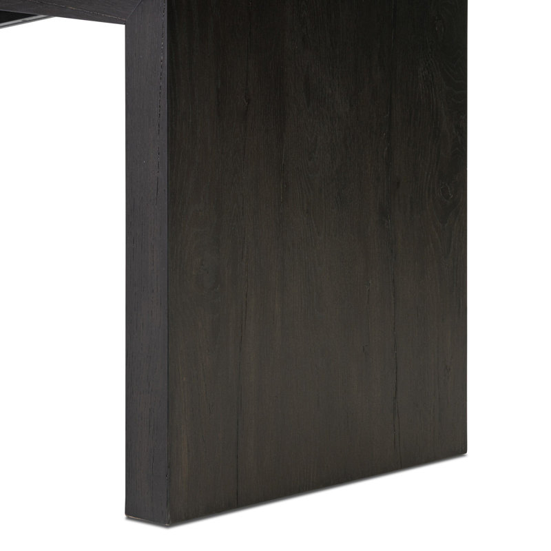 Matthes Dining Table, Smoked Black