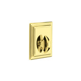 Wilshire Single Sided Deadbolt Unlacquered Brass Finish