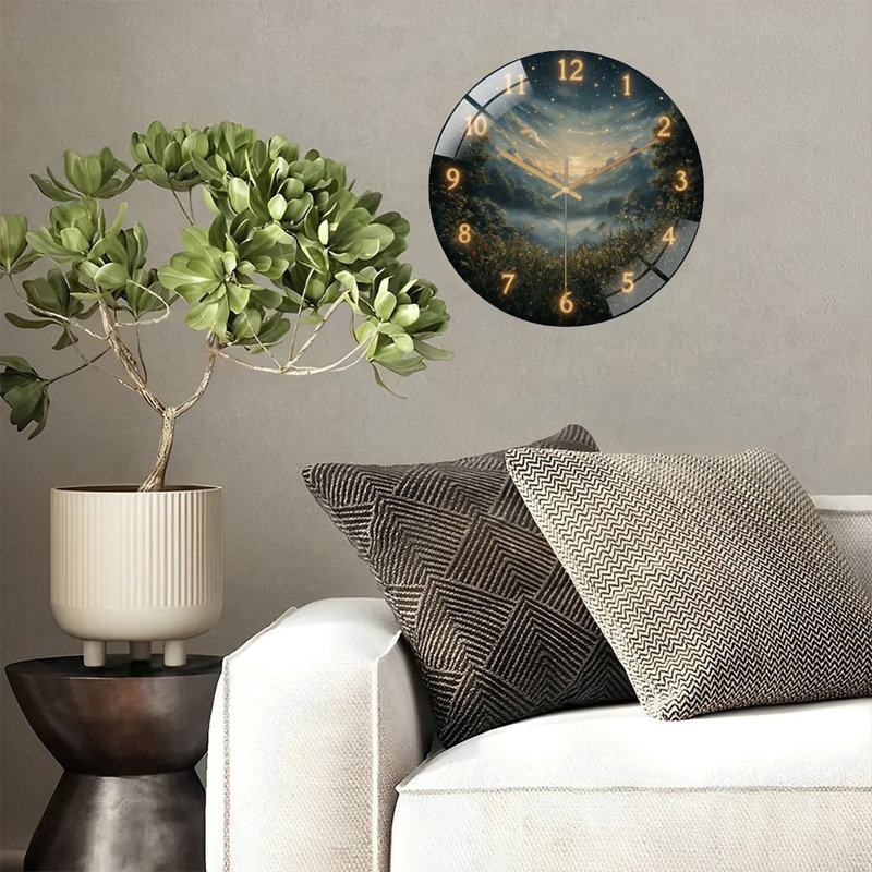 Horloge murale 12 po