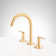 Lentz 1.2 GPM Widespread Bathroom Faucet with Lever Handles