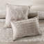 Édredon en chenille Taupe Luxury - 7 pièces pour très grand lit