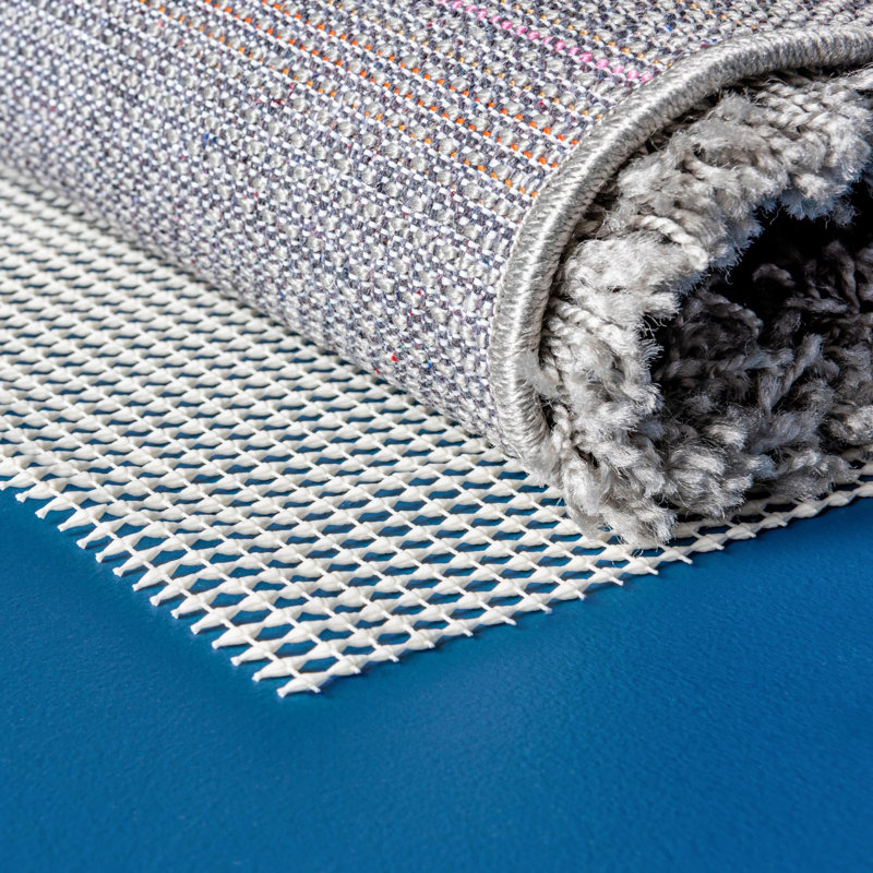 Non-Slip Dual Surface 0.1'' Thick Rug Pad, Round 5'1"