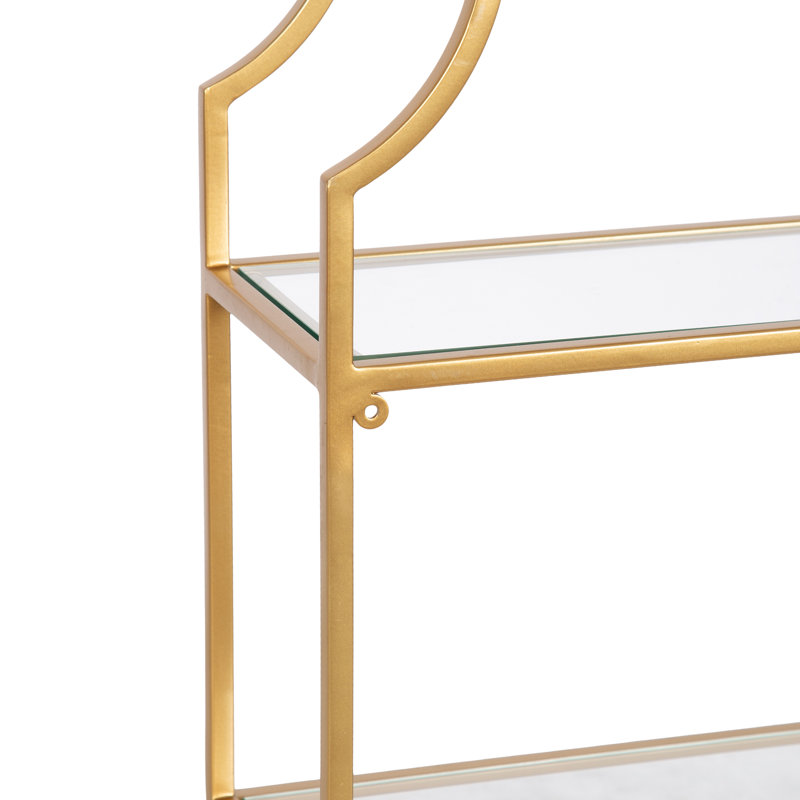 Hoskinson Ornate Tiered Wall Storage Shelf