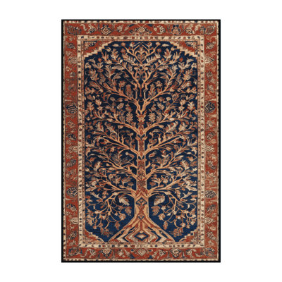 Tapis brun lavable à la machine