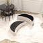 Fauteuil d'appoint pivotant avec repose-pieds de rangement-1025068745