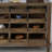 Wabi-sabi style solid wood display stand