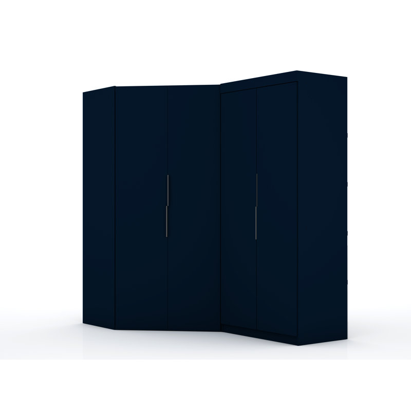 Armoire-penderie Mulberry, Bleu minuit Tatiana