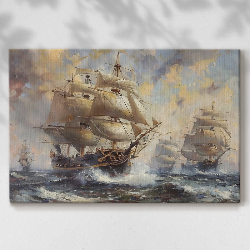 Série Nautical-CXC -Galerie enveloppée Cavas, 8 x 12