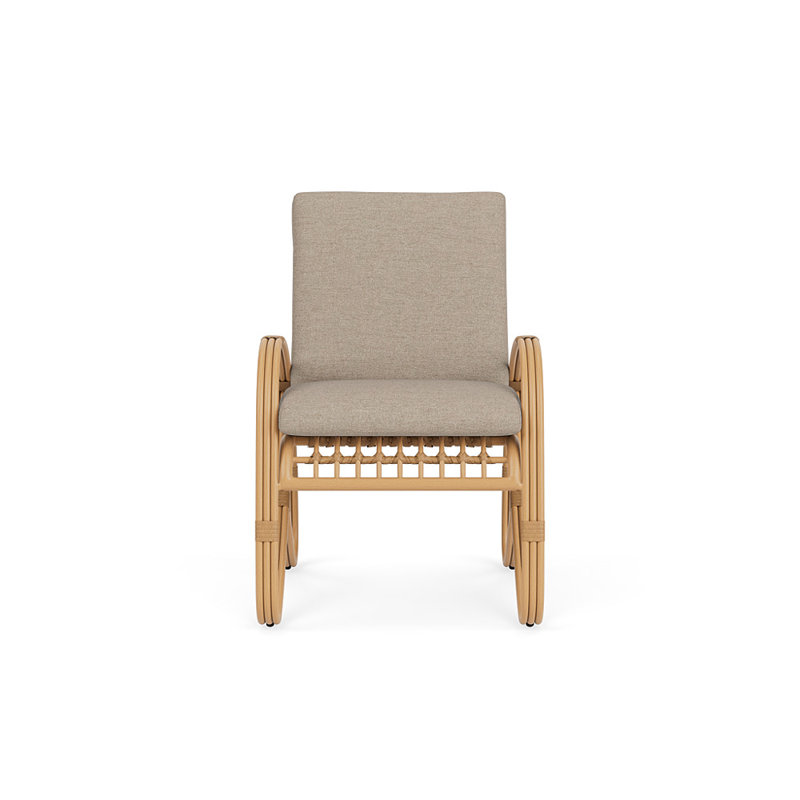 Riviera Outdoor Lounge Chair, Demo Oatmeal