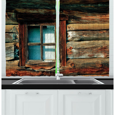 Pointed Kitchen Curtain