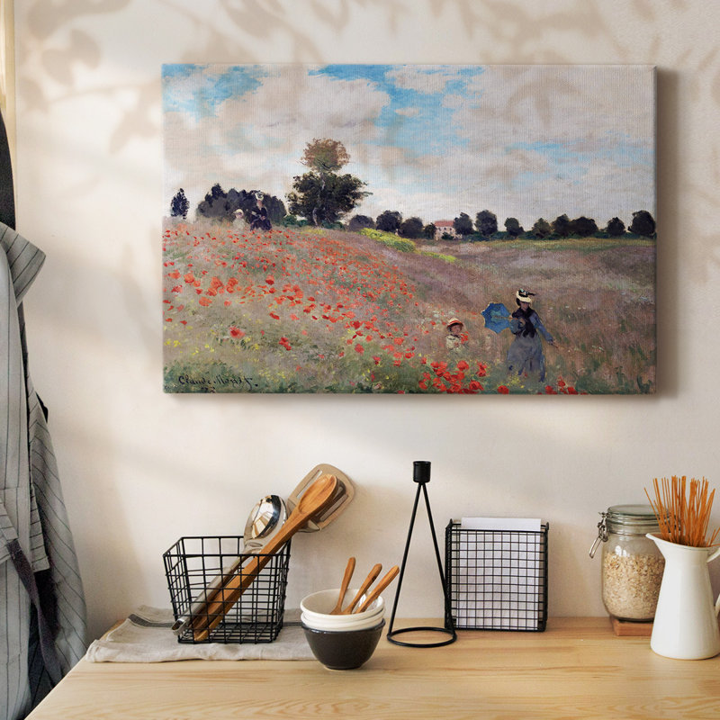 Monet - Toile tendue avec châssis, H 12 po x l 18 po