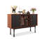 Buffet en bois massif noir