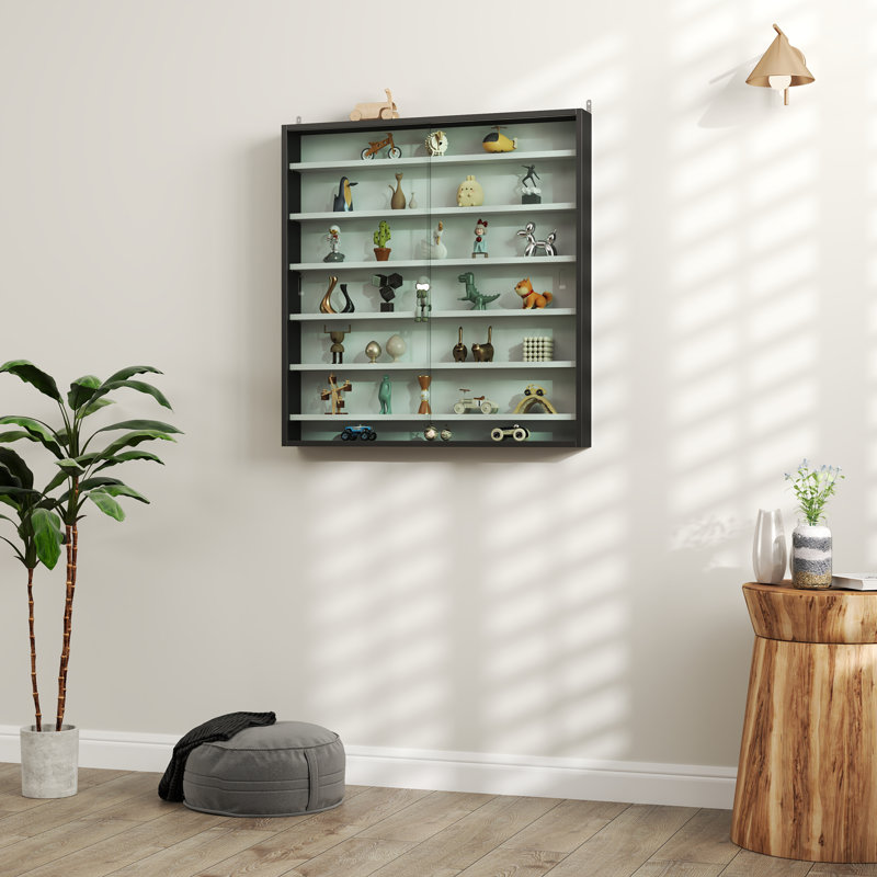 Display Cabinet, Black/White