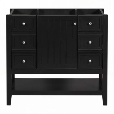 Bathroom vanity without Sink,with  Doors and Drawer