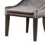 Chaise d'appoint rembourrée en velours Jerrita