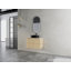 Meuble-lavabo mural 30 po avec lavabo d'art en céramique et 2 portes à fermeture en douceur, contreplaqué