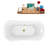 68'' x 33.9'' Soaking Acrylic Bathtub-778471624-778471623