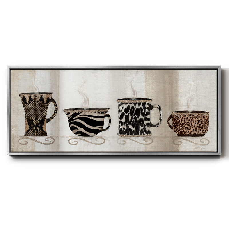 Coffee Skins II- Framed Canvas