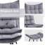 Fauteuil d'appoint moderne avec repose-pieds Solara-1471808006
