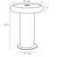 Buckley Glass End Table