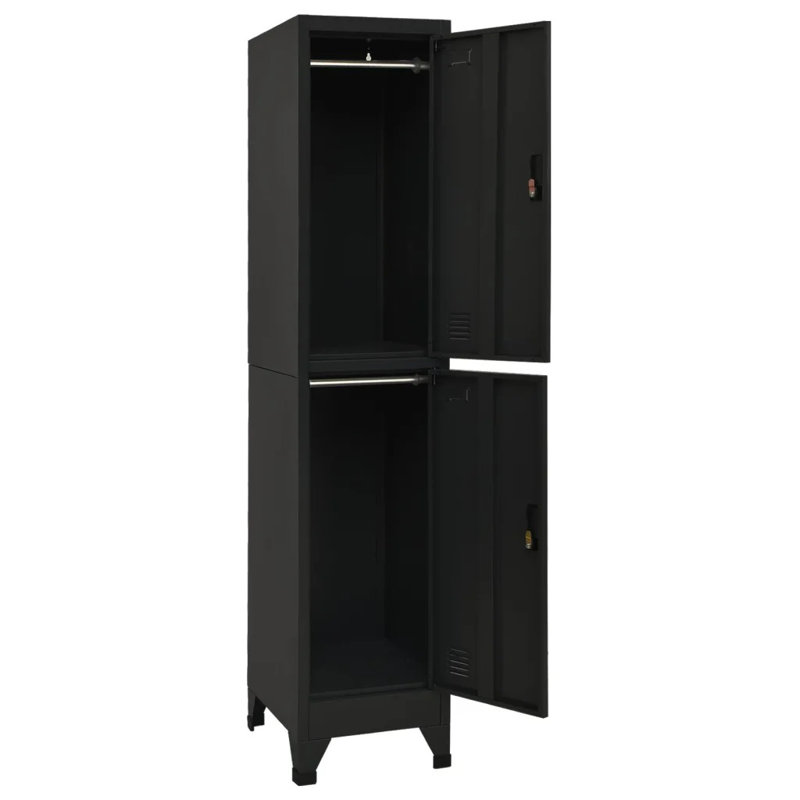 Vowell Metal 2 - Tier 38cm with Key, Black
