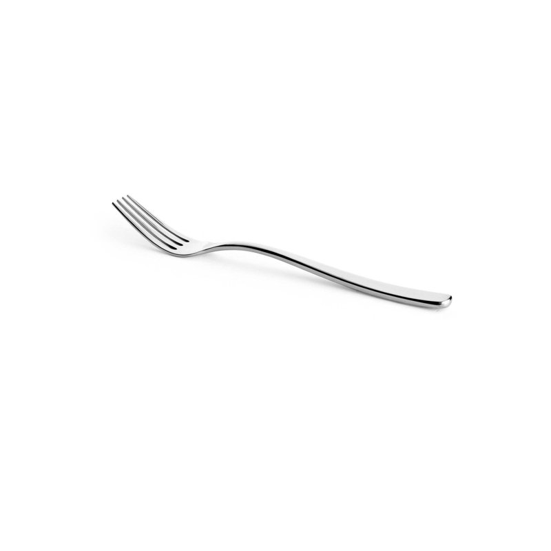 Fourchette en acier inoxydable Aria | 8 po, argent