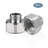 2PCS Brass Pipe Fitting, Water Hose Adapter Faucet Adapter 3/8" NPSM Male Pipe x G1/2" NPSM Female Pipe