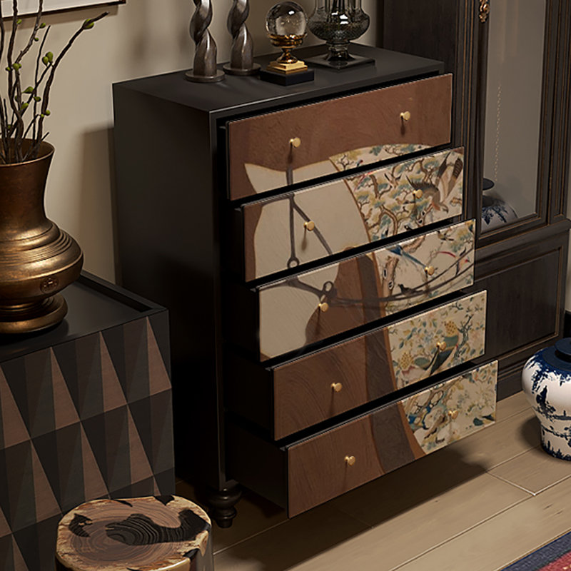 Armoire décorative pour vestiaire et tiroir de salon
