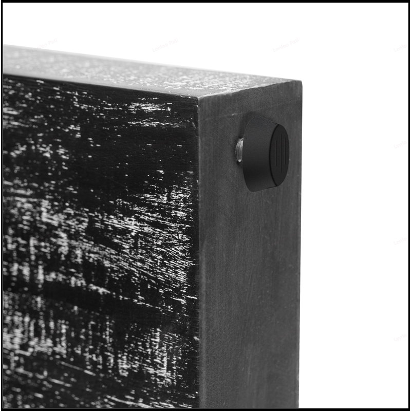Charmante console avec un design innovant et des options de rangement polyvalentes, parfaite pour un décor moderne et fonctionnel.