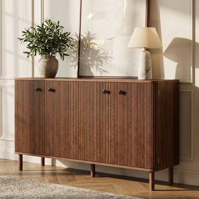Buffet avec porte cannelée Seyla