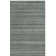 Thendara Hand Loomed Wool/Cotton Solid Colour Rug in Slate/Blue
