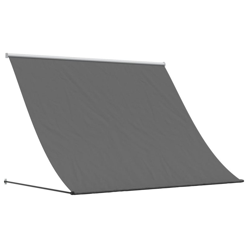 Store d'extérieur avec auvent rétractable vidaXL, L 98,4 po x P 59,1 po, Anthracite