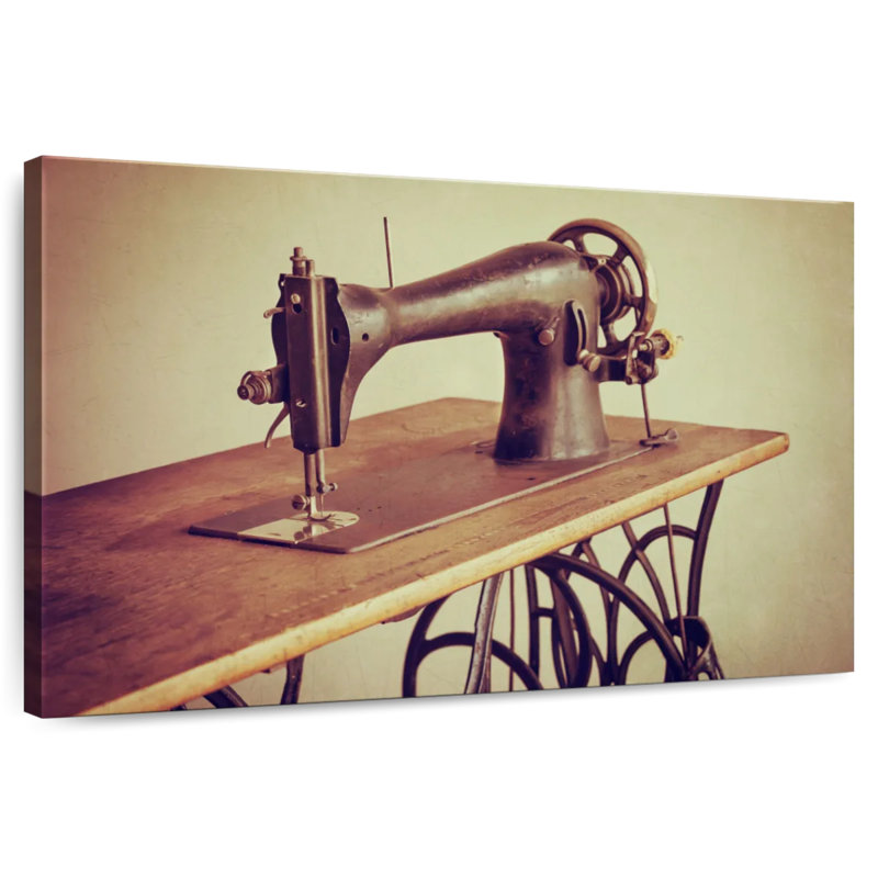 Senne Sewing Machine, 30" H x 45" W
