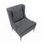 Luxueux fauteuil d'appoint à oreilles avec un confort exceptionnel et un design élégant, parfait pour les intérieurs modernes et classiques-2097489916