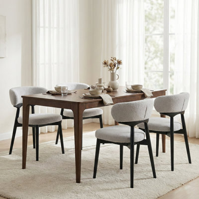Bramble Rectangle Wooden Dining Table - 140cm