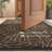 Jizel Machine Made Synthetic Fiber Indoor / Outdoor Doormat-2117038008-2117038012