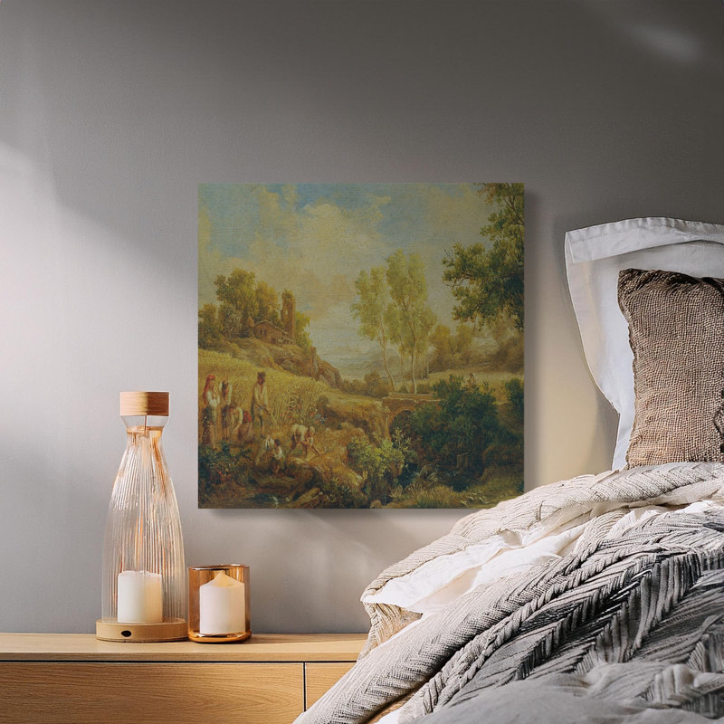Menomonie 1 Piece Wrapped Canvas Wall Art Set, 6x6