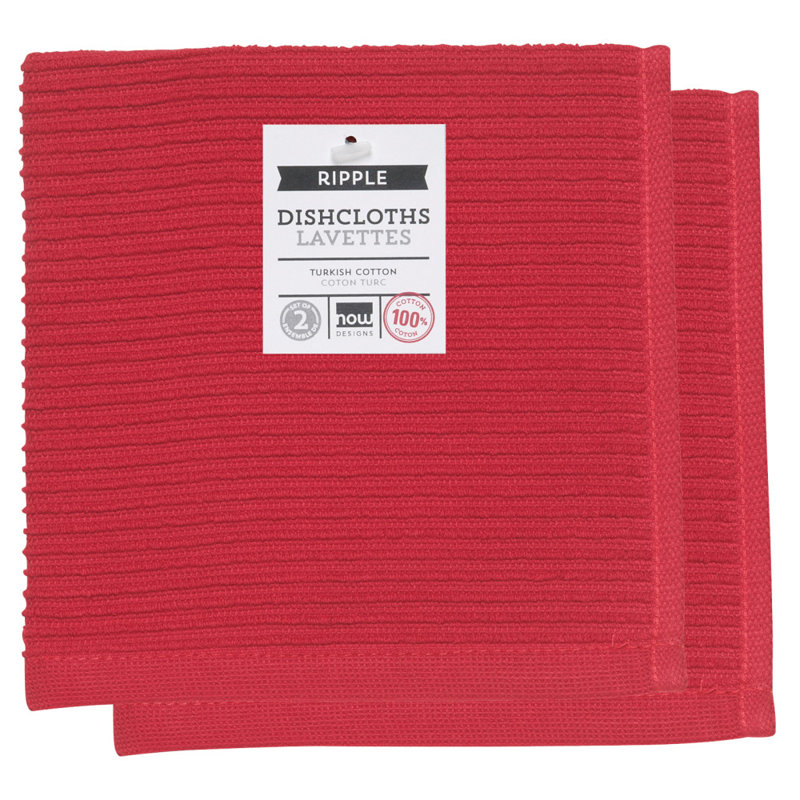 Chiffon de vaisselle ondulation