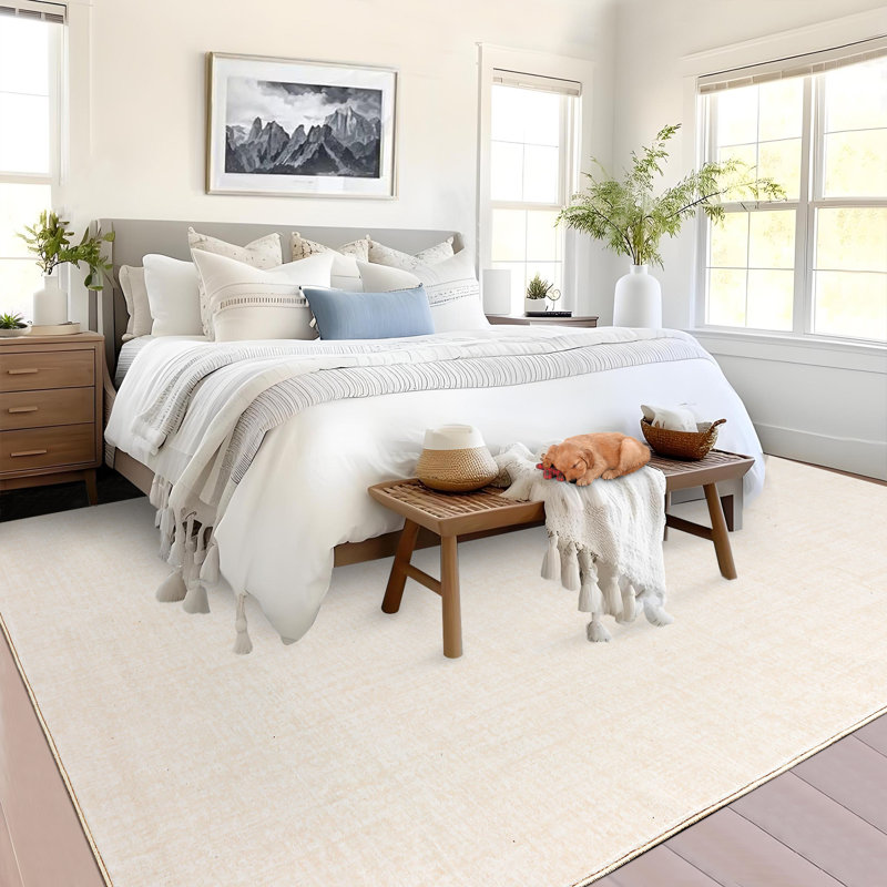 Rug, Ivory, Rectangle 8' x 10'